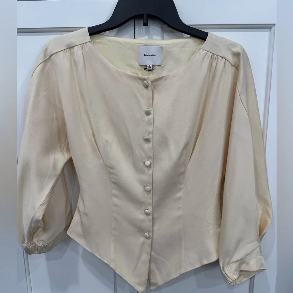 Reformation NEW Martha top blouse